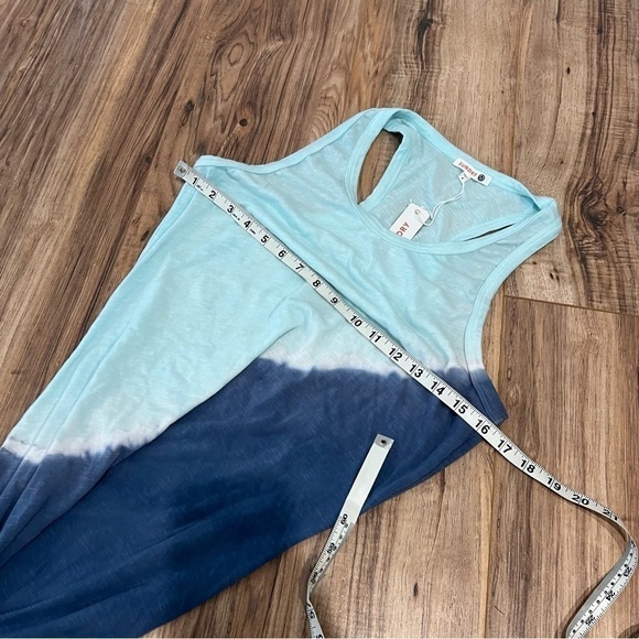 NWT SUNDRY Two Tone Tie Dye Maxi Dress - Picture 11 of 14